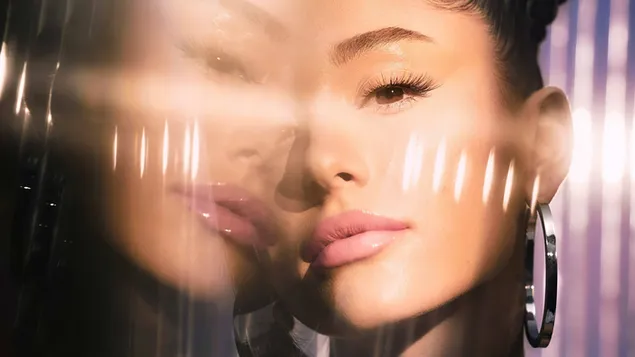Lieliskā “Ariana Grande” žurnāla Allure šaušanā 4K fona tapete