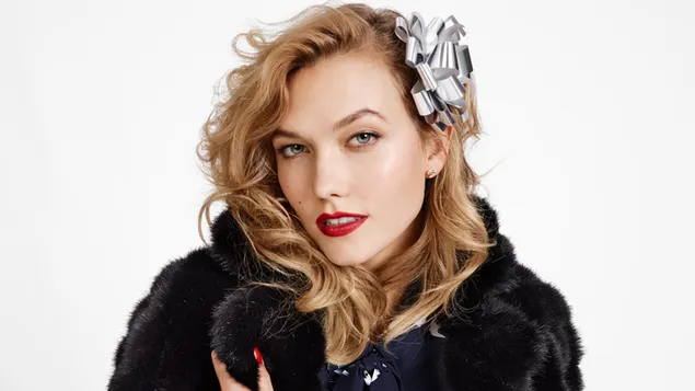 สีบลอนด์สวย 'Karlie Kloss' | นางแบบแฟชั่นอเมริกัน 4K วอลเปเปอร์
