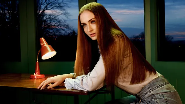 Hình nền Brunette tuyệt đẹp 'Sophie Turner' | Nữ diễn viên người Mỹ 4K