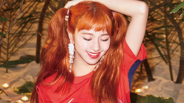 Gorgeous Chaeyoung من فرقة Twice (فرقة البوب ​​الكورية) 4K خلفية