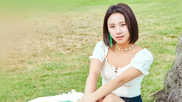 Wunderschöne 'Chaeyoung' von Twice (K-Pop Band) 4K Hintergrundbild