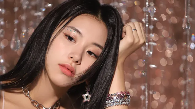 Muhteşem Chaeyoung Twice'dan 'Feel Special' MV Çekiminde (K-Pop Band) 4K duvar kağıdı