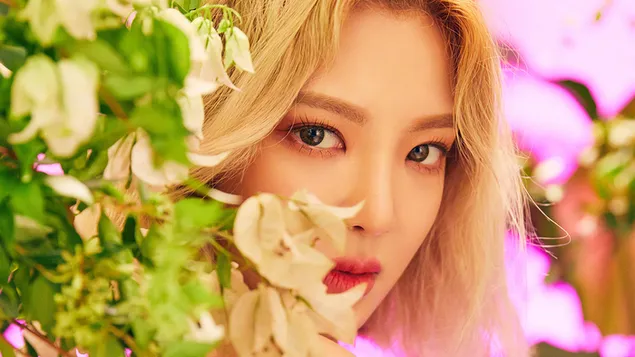 "Hyoyeon" زیبا از "Girls Generation" (SNSD) کاغذدیواری  4K