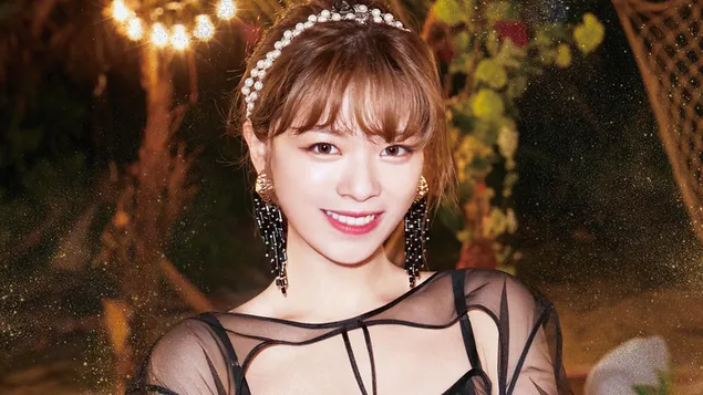 wunderschoner jeongyeon aus 'twice' (k-pop-band) herunterladen