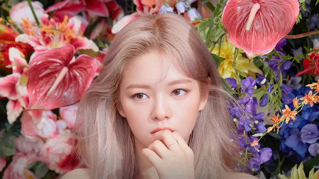 رائع Jeongyeon في الفيديو الموسيقي `` I Can't Stop Me '' (2020) تصوير مرتين (فرقة K-Pop) 4K خلفية