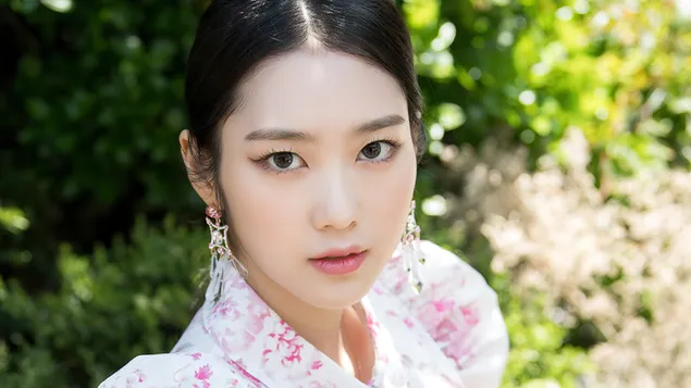 จีโฮสุดสวยใน MV Shoot 'Nonstop' (2020) จาก 'Oh My Girl' [วง K-Pop] 4K วอลเปเปอร์