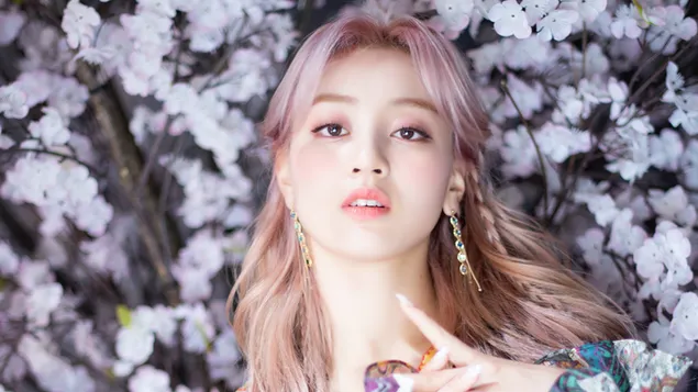 Páipéar balla Gorgeous Jihyo in 'More & More' MV (2020) Shoot from Twoce (K-Pop Band)4K