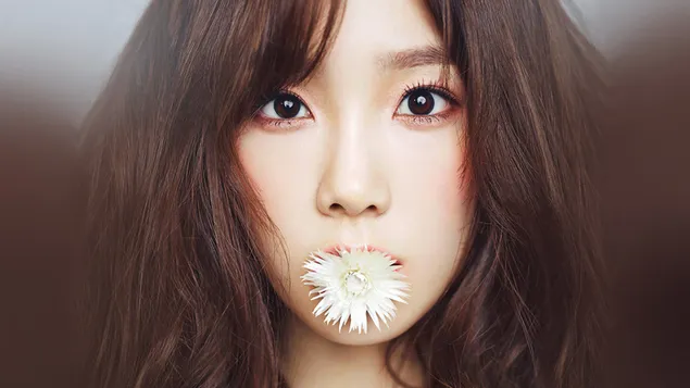 Prachtige Koreaanse danseres 'Taeyeon' van Girls' Generation (K-Pop Band) download