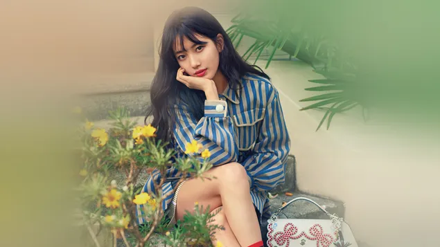 Penyanyi & Aktris Korea Cantik 'Bae Suzy' 4K wallpaper