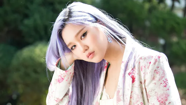 K팝 밴드 'Oh My Girl'의 'Nonstop' MV 촬영 [2020]에서 화려한 Mimi 4K 배경화면