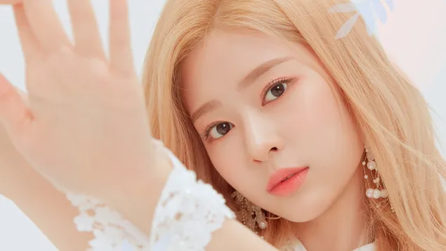 Páipéar balla Minju Gorgeous in 'Bloom*Iz' MV Shoot (2020) ó IZ*ONE (K-Pop Band)4K