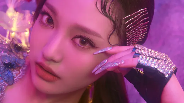 'נינגנינג' מהמם מבית Aespa (קבוצת K-Pop Girls | 2020) 4K טפט