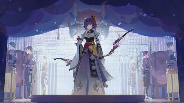 prelepa rejden na tseremoniji sa svojim lukom | ganskhin impatst preuzmi