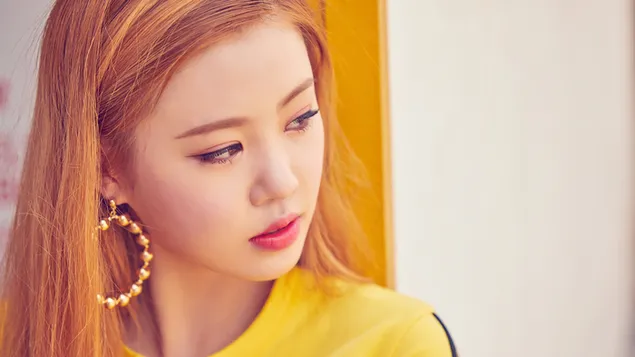 Taustakuva Upea "Soojin" (G)I-DLE:ltä (K-pop Band) 4K