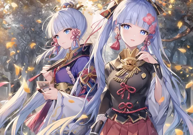 华丽双胞胎姐姐 | 甘信冲击 4K 壁纸