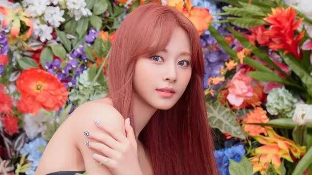 تزویو فوق‌العاده در فیلم «I Can't Stop Me» MV (2020) فیلمبرداری از Twice (گروه K-Pop) کاغذدیواری  4K