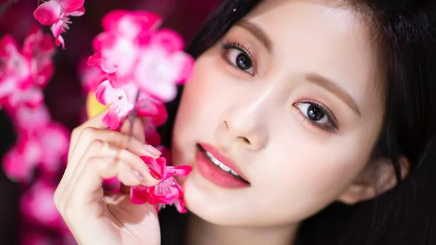 Tzuyu Cantik di MV 'More & More' (2020) Syuting dari Twice (Band K-Pop) 4K wallpaper