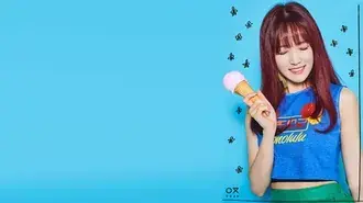 Čudovita 'Yuju' od GFriend (K-pop Band) 4K ozadje