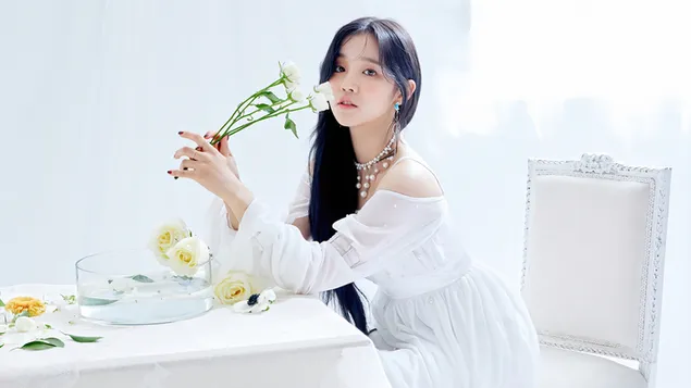 "يوكي" رائع من "(G) I-DLE" (فرقة K-Pop) 4K خلفية