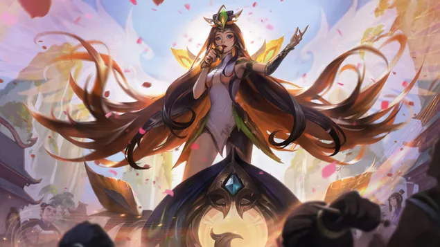Graceful Phoenix 'Seraphine' Splash Art (8k) - League of Legends (LOL)