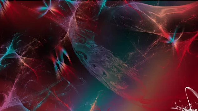 Gradient fractal #3 HD wallpaper