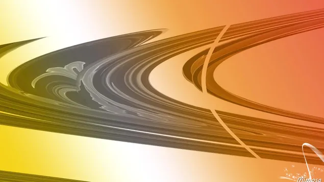 Gradient fractal #4 HD wallpaper