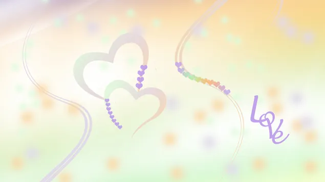 Gradient heart # 3 HD wallpaper