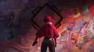 낙서 벽 예술 4K 배경화면