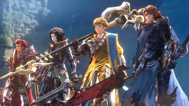 Granblue Fantasy: Ponovno poveži znake 4K ozadje