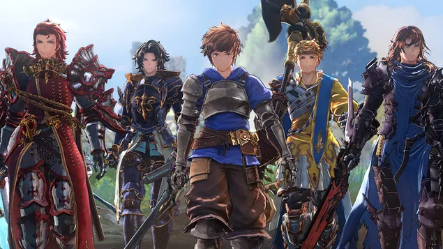 Granblue Fantasy: Relink (Charaktere) 4K Tapeten
