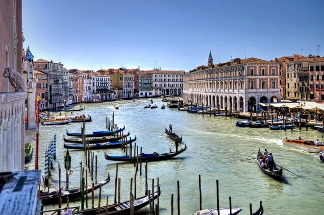 Kênh đào Grand - Venice Ý Venezia