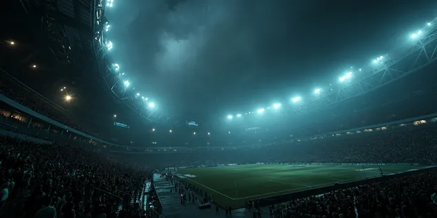 a grand stadium tele nezokkel dramai ejszakai kivilagitas alatt letoltes