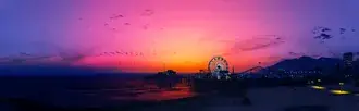 grand theft auto v online - panorama du coucher de soleil telechargement