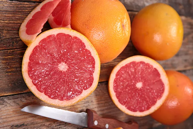 Grapefruit 4K Tapeten