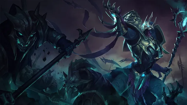 gravelord 'azir' splash art - lien minh huyen thoai (lol) tai xuong