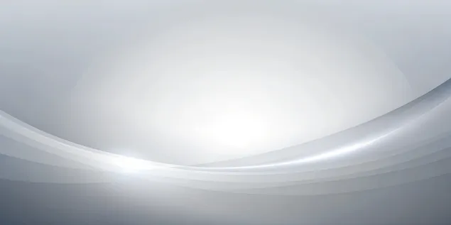 موجة متوهجة تجريدية بسيطة باللونين الرمادي والأزرق مع مساحة فارغة في المنتصف 4K خلفية