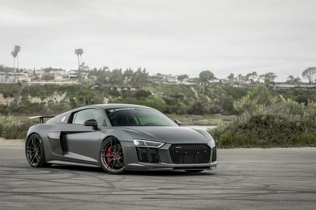 grå Audi R8 sportsvogn download