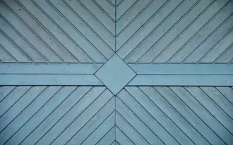 Decorazione in legno diamante grigio, sfondo della porta del garage HD sfondo