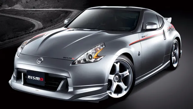 灰色日產 350Z HD 壁紙