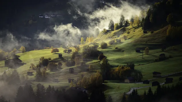 große Hügel 6K Hintergrundbild