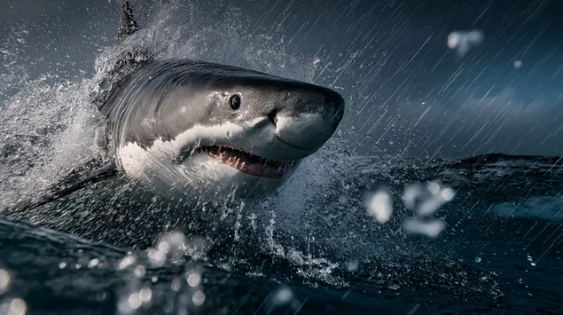 Da Bai Sha Yue Chu Shui Mian ,Jian Qi Shui Hua Xia Zai