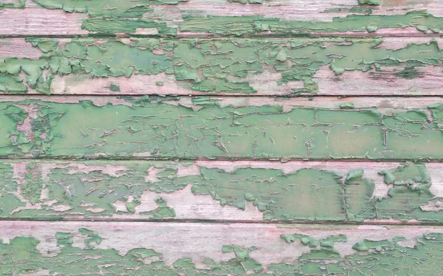 緑と茶色の木の板、風化、塗料、背景 ダウンロード