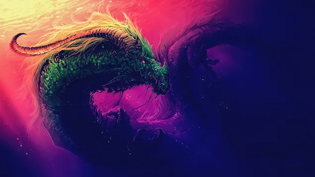 Fantasy Dragons 2K wallpaper download