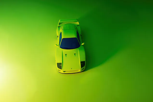 緑のフェラーリ F40