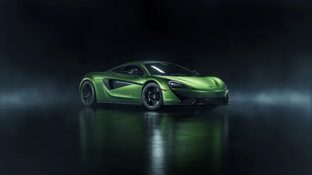 Green McLaren 570s