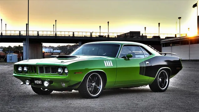 Green plymouth
