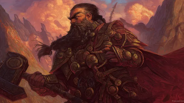 grim zwerge leader um smokey battlefield eroflueden