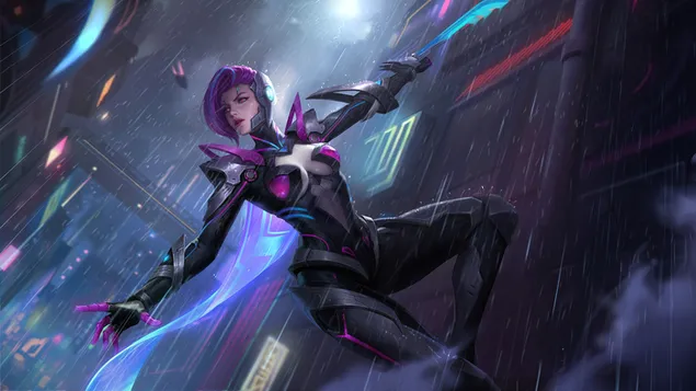 Natalia Cyber Spectre Wallpaper - Mobile Legends by ClintMlbbE on