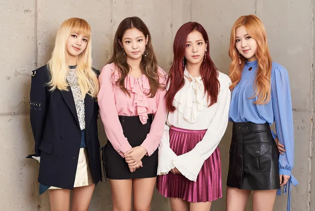Grupo de chicas K-pop - Miembros de BlackPink