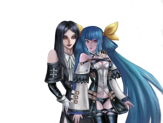 Guilty gear strive anime slatke sakimichan borbene igre neoartcore zumidraws dandonfuga realistične anime 2K pozadina